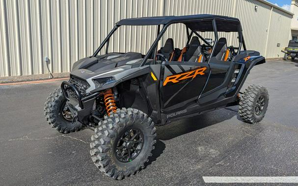 New 2024 POLARIS RZR XP 4 1000 PREMIUM MATTE TITANIUM AND ONYX BLACK