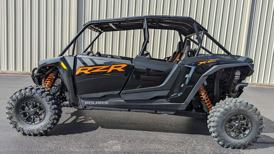 New 2024 POLARIS RZR XP 4 1000 PREMIUM MATTE TITANIUM AND ONYX BLACK