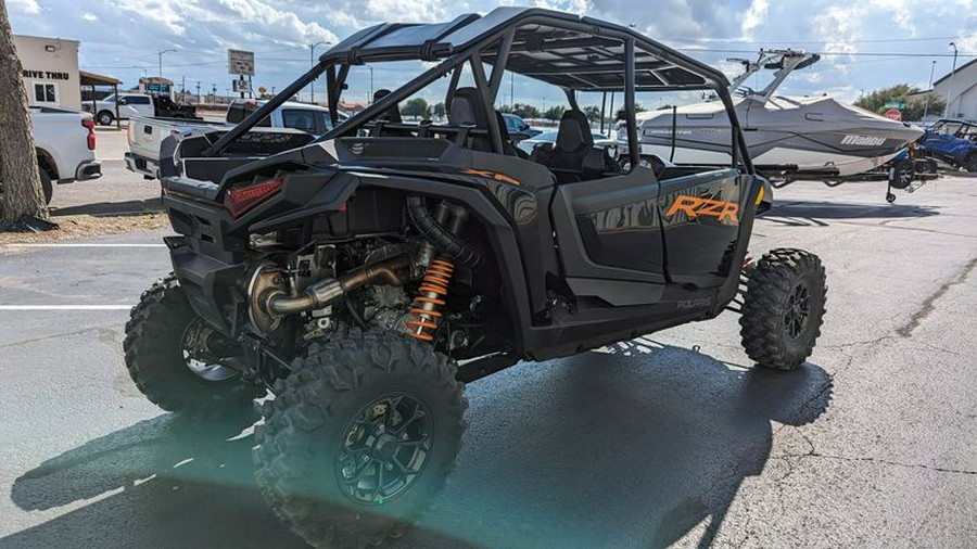 New 2024 POLARIS RZR XP 4 1000 PREMIUM MATTE TITANIUM AND ONYX BLACK