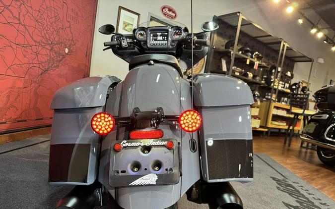 2024 Indian Motorcycle® Chieftain® Dark Horse® w/Powerband Audio Pkg Icon Stealth Gray Azure