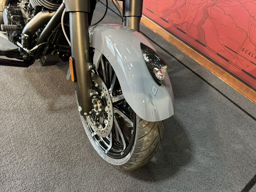 2024 Indian Motorcycle® Chieftain® Dark Horse® w/Powerband Audio Pkg Icon Stealth Gray Azure