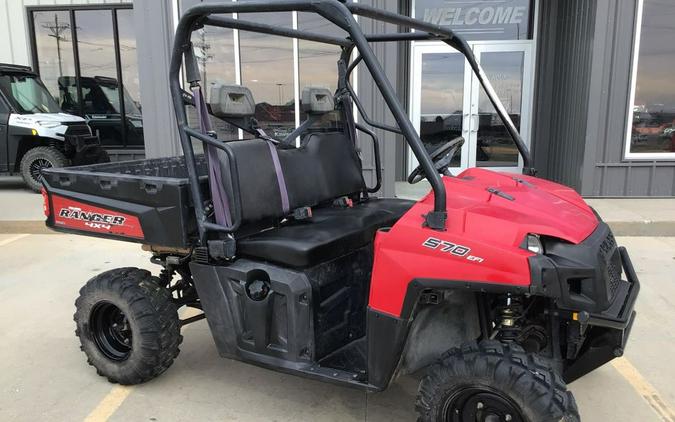 2018 Polaris Industries RANGER® 570 Full-Size - Solar Red