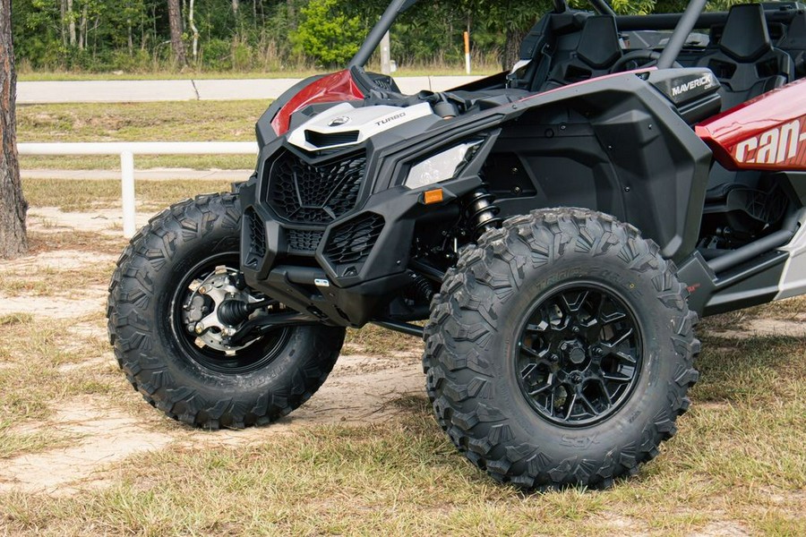 2025 Can-Am® Maverick X3 DS Turbo Fiery Red & Hyper Silver