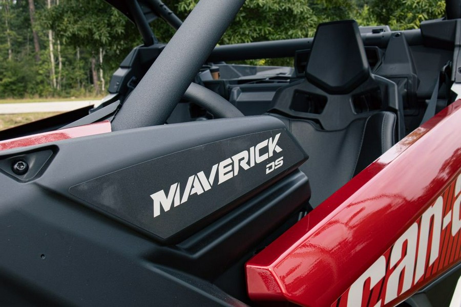 2025 Can-Am® Maverick X3 DS Turbo Fiery Red & Hyper Silver