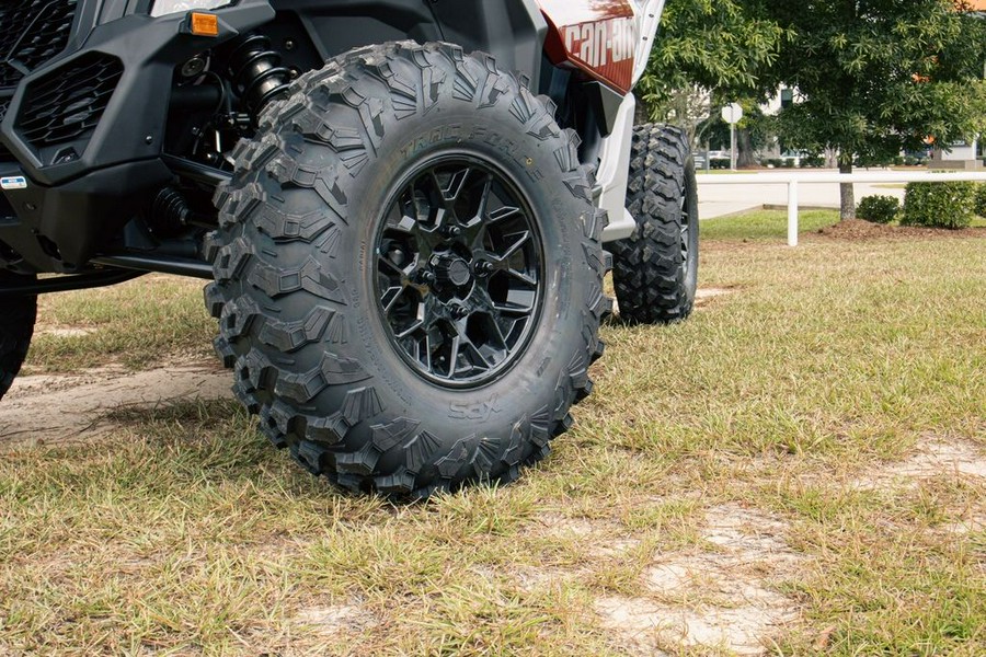 2025 Can-Am® Maverick X3 DS Turbo Fiery Red & Hyper Silver