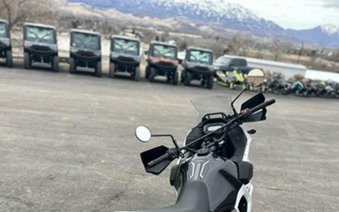 2025 Kawasaki KLR650 S Metallic Matte White ABS