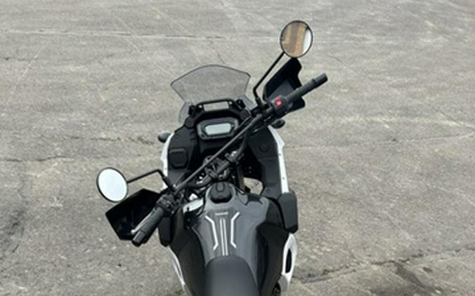 2025 Kawasaki KLR650 S Metallic Matte White ABS