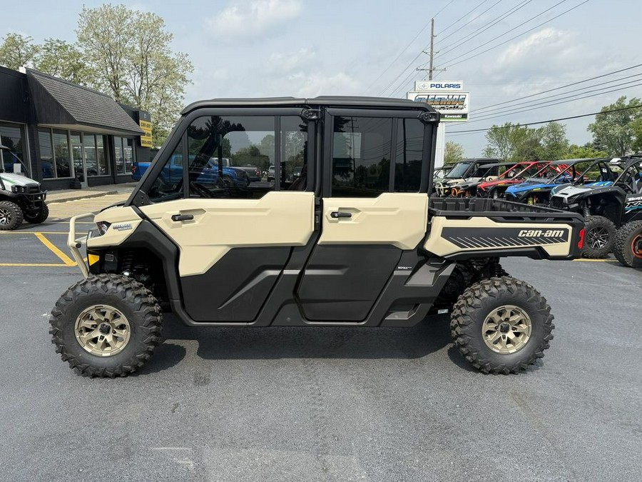 2025 Can-Am® Defender MAX Limited HD10 Desert Tan & Stealth Black