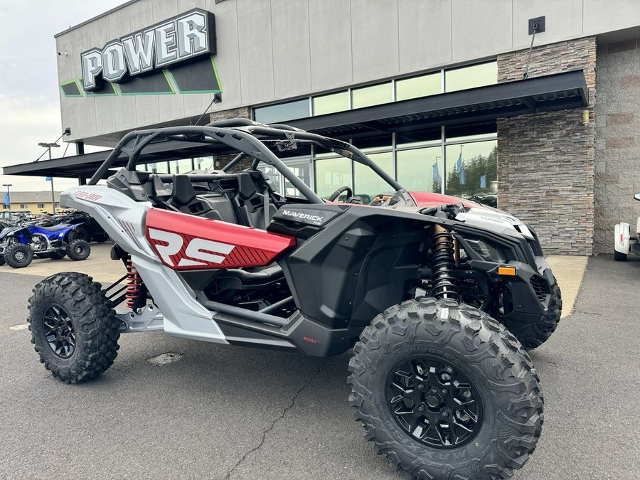 2024 Can-Am® Maverick X3 RS Turbo Fiery Red & Hyper Silver