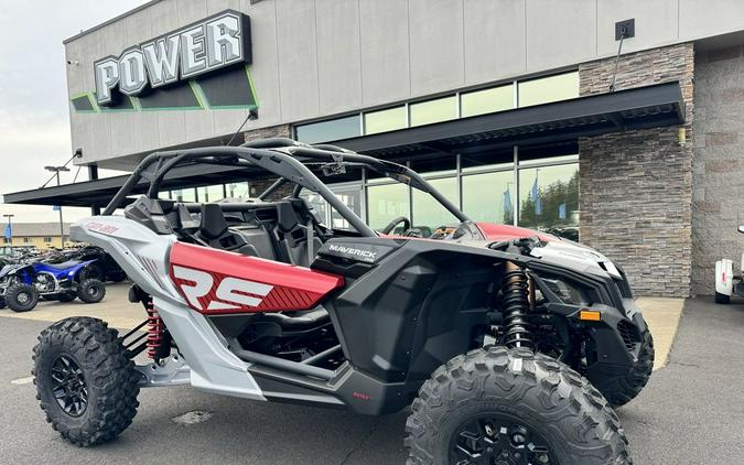 2024 Can-Am® Maverick X3 RS Turbo Fiery Red & Hyper Silver