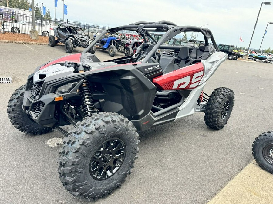 2024 Can-Am® Maverick X3 RS Turbo Fiery Red & Hyper Silver