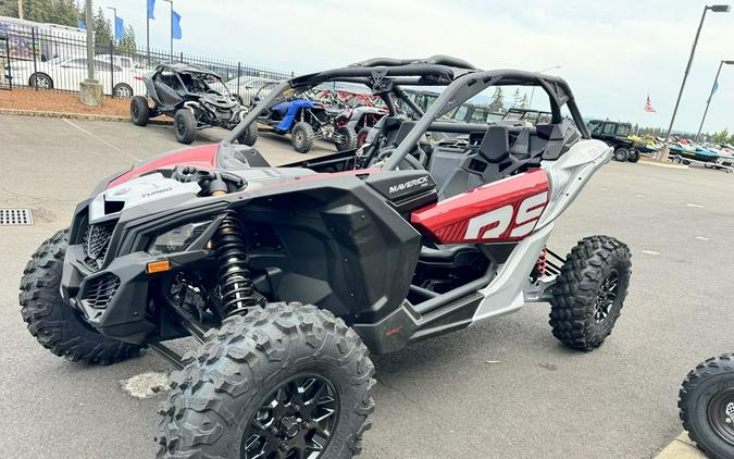 2024 Can-Am® Maverick X3 RS Turbo Fiery Red & Hyper Silver