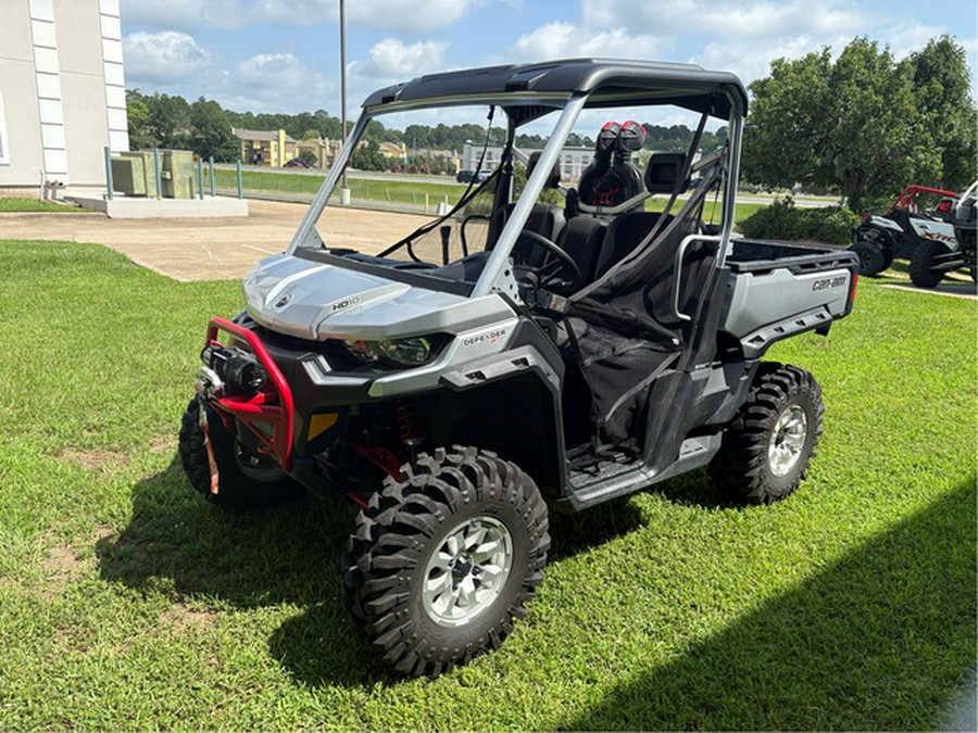 2025 Can-Am Defender X mr HD10 Hyper Silver & Legion Red
