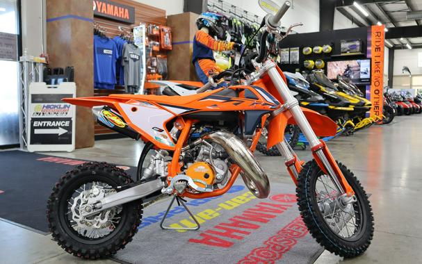 2023 KTM 50 SX Factory Edition First Look [7 Fast Facts, Specs, Photos]