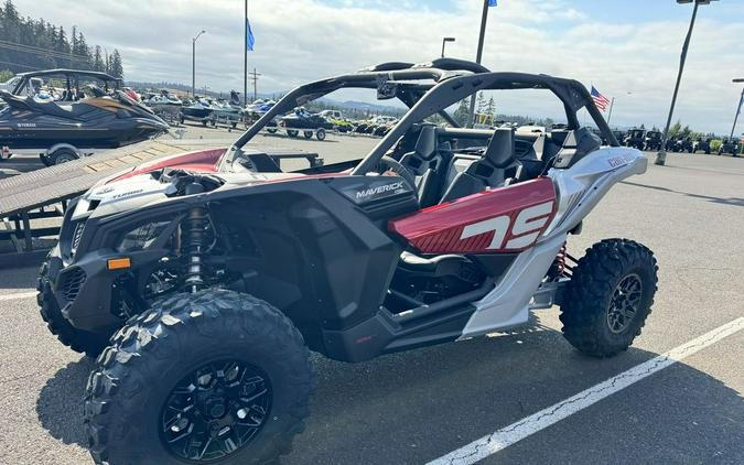 2024 Can-Am® Maverick X3 DS Turbo Fiery Red & Hyper Silver