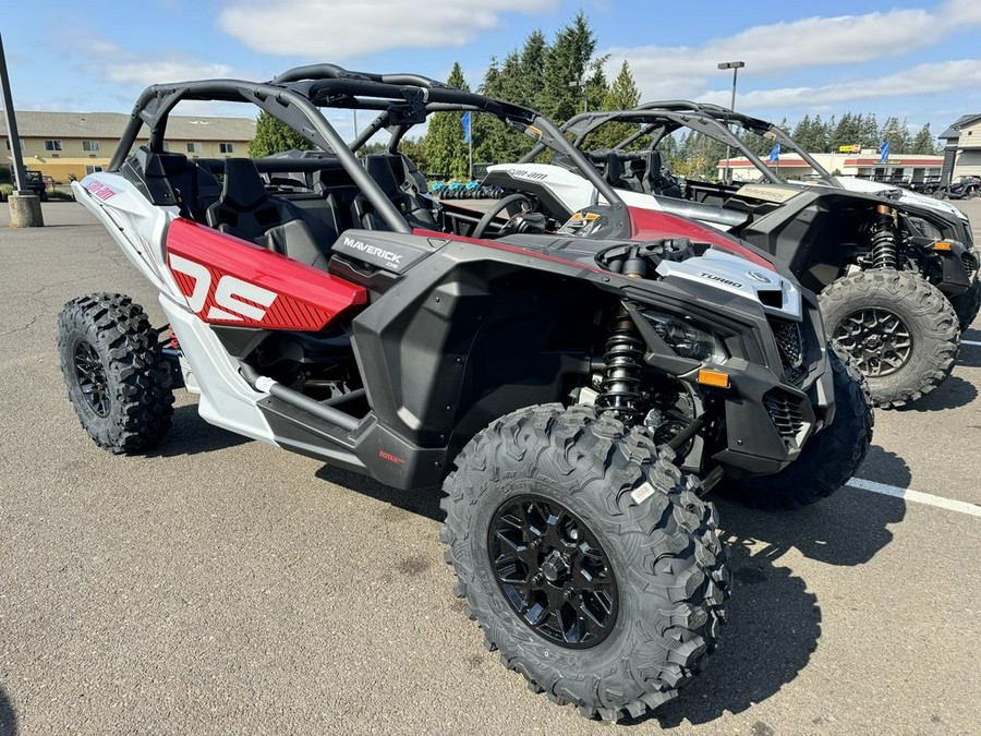 2024 Can-Am® Maverick X3 DS Turbo Fiery Red & Hyper Silver