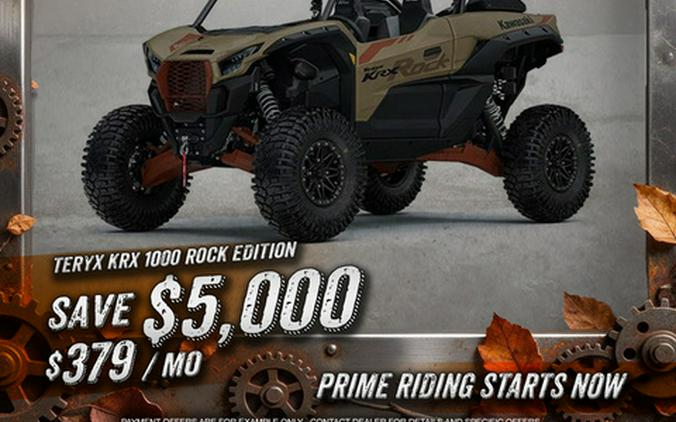 2026 Kawasaki Teryx KRX 1000 Rock Edition