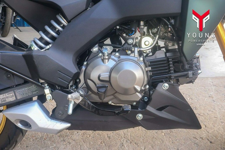 2025 Kawasaki Z125 PRO Cypher Camo Beige