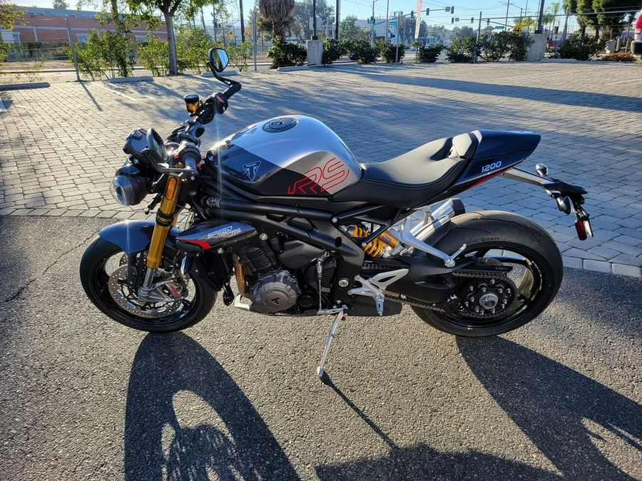 2026 Triumph Speed Triple 1200 RS Granite/Diablo Red