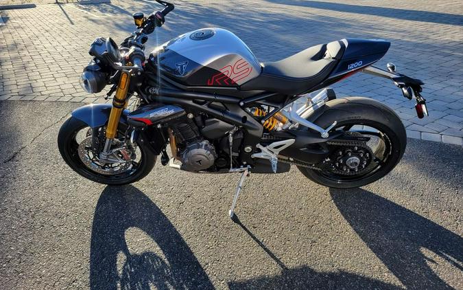 2026 Triumph Speed Triple 1200 RS Granite/Diablo Red