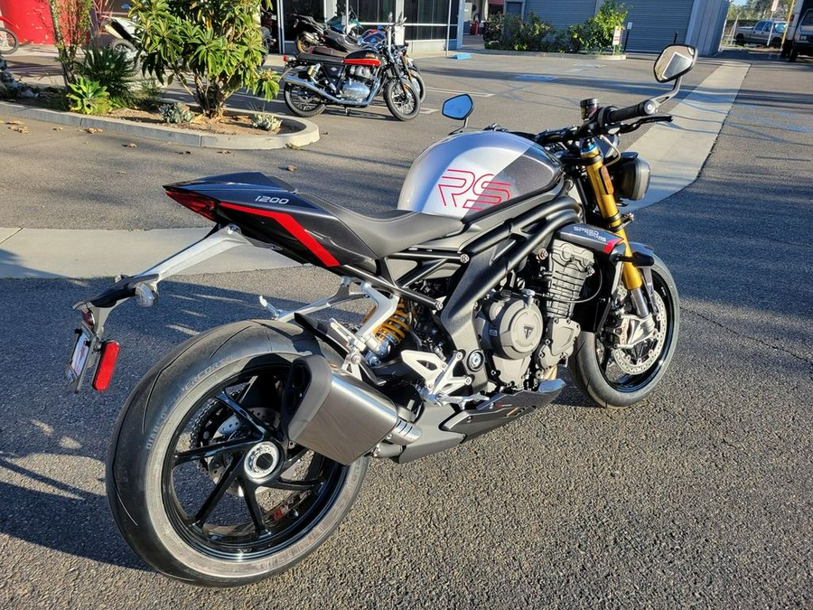 2026 Triumph Speed Triple 1200 RS Granite/Diablo Red