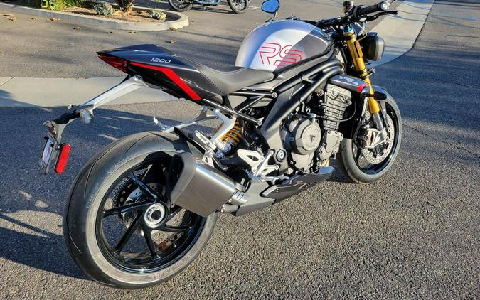 2026 Triumph Speed Triple 1200 RS Granite/Diablo Red