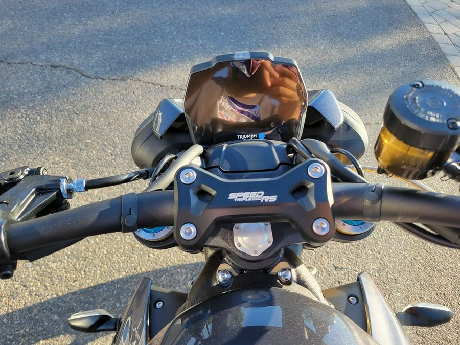 2026 Triumph Speed Triple 1200 RS Granite/Diablo Red