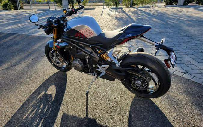 2026 Triumph Speed Triple 1200 RS Granite/Diablo Red