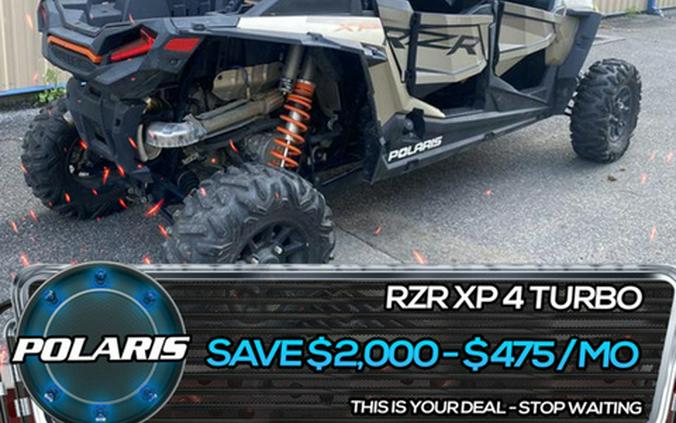 2021 Polaris RZR XP 4 Turbo