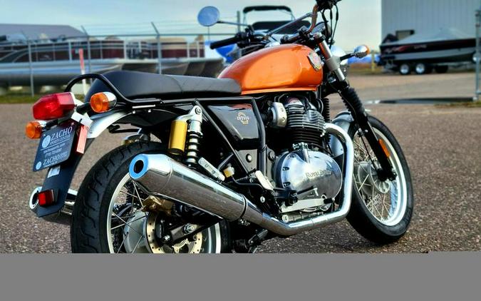 2023 Royal Enfield INT650 Orange Crush