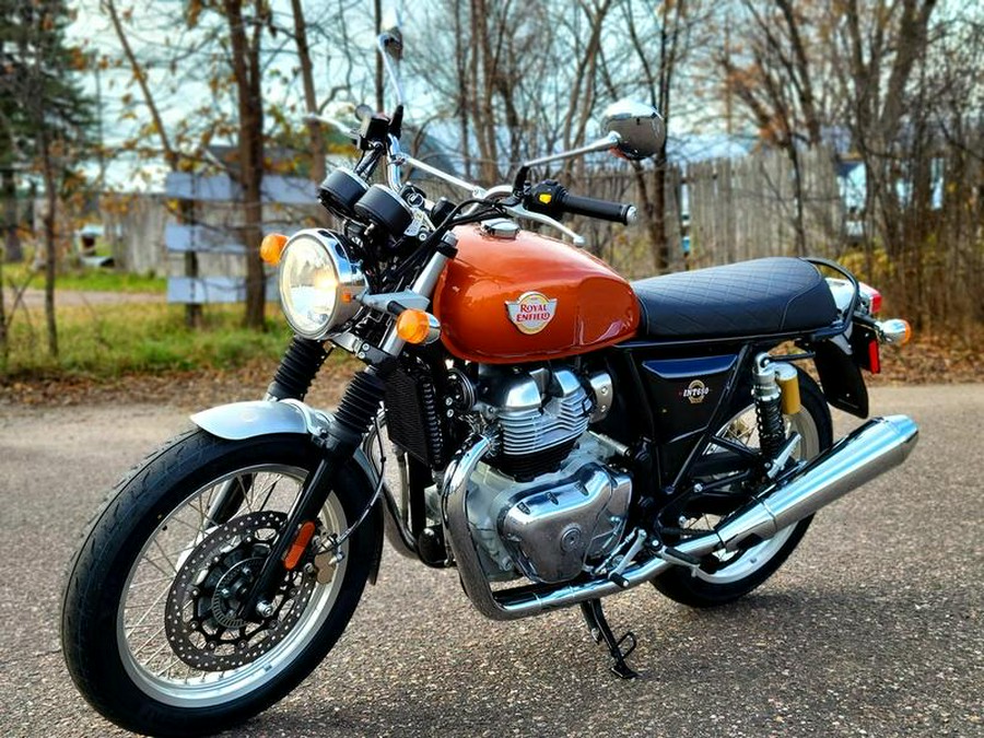 2023 Royal Enfield INT650 Orange Crush