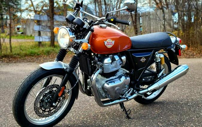 2023 Royal Enfield INT650 Orange Crush