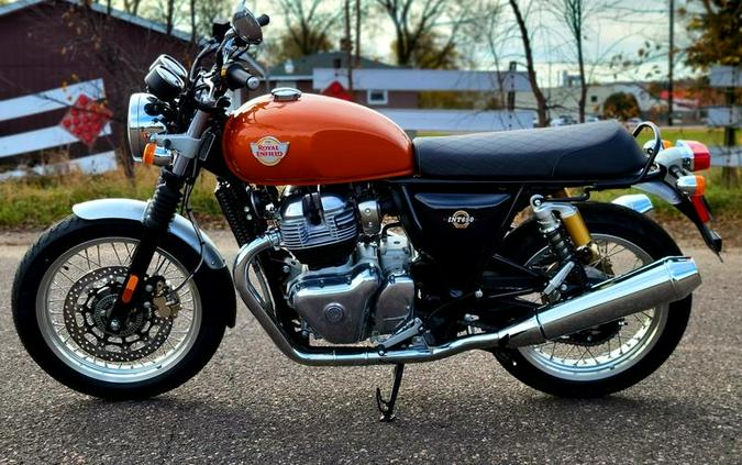 2023 Royal Enfield INT650 Orange Crush