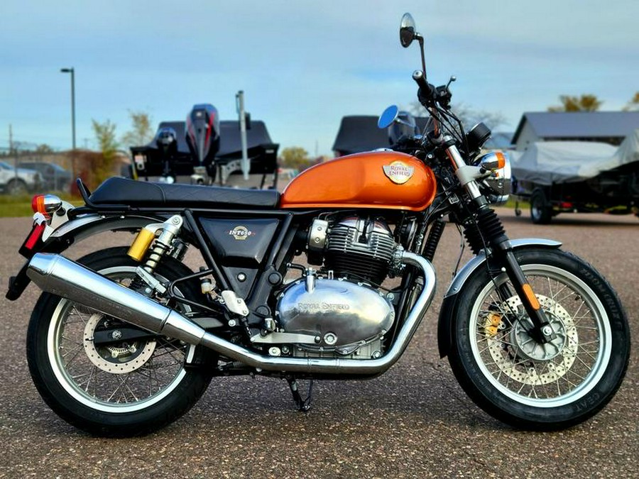 2023 Royal Enfield INT650 Orange Crush