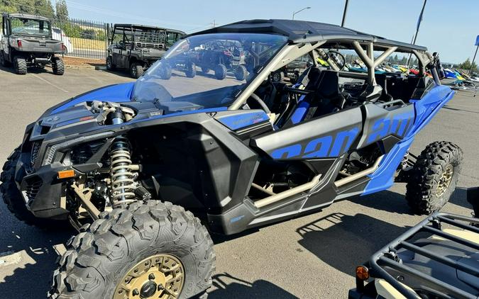 2024 Can-Am® Maverick X3 MAX X rs Turbo RR with Smart-Shox Dazzling Blue & Carbon Black