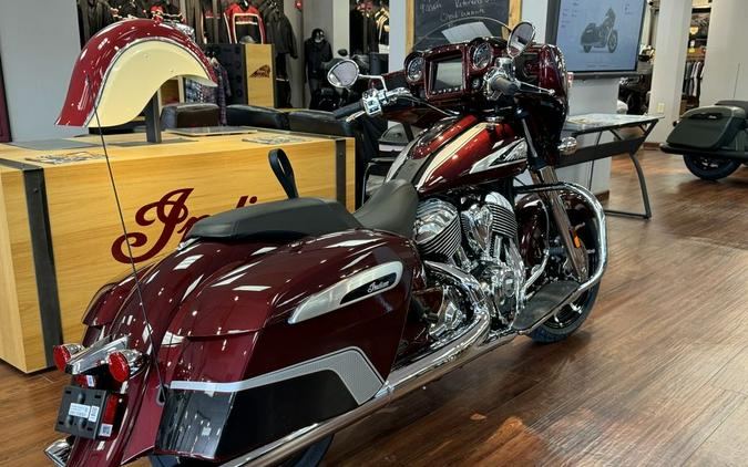 2024 Indian Motorcycle® Chieftain® Limited Maroon Metallic/Graphics