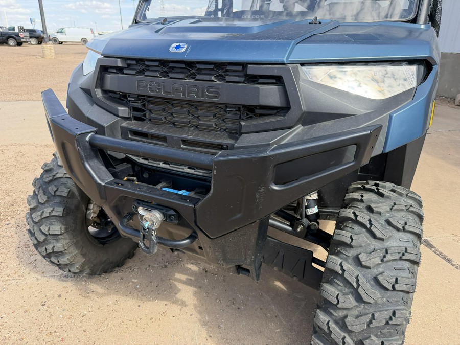 2025 POLARIS RANGER CREW XP 1000 PREMIUM BLUE SLATE METALLIC SMOKE