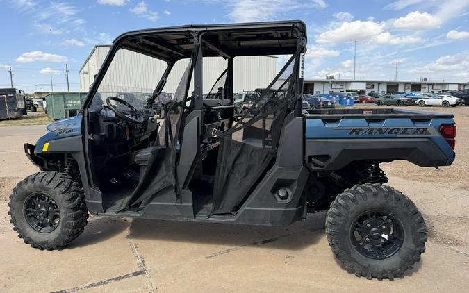2025 POLARIS RANGER CREW XP 1000 PREMIUM BLUE SLATE METALLIC SMOKE
