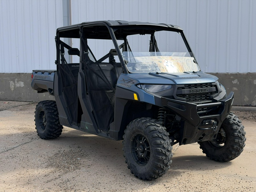 2025 POLARIS RANGER CREW XP 1000 PREMIUM BLUE SLATE METALLIC SMOKE