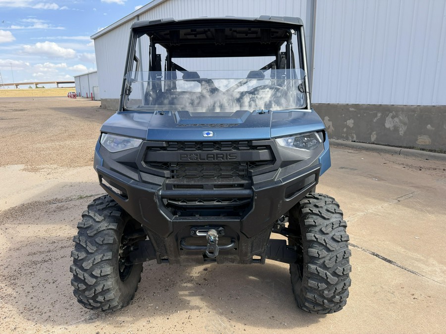 2025 POLARIS RANGER CREW XP 1000 PREMIUM BLUE SLATE METALLIC SMOKE