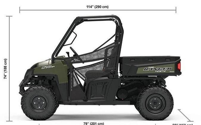 2019 Polaris Industries RANGER® 570 Full-Size - Sage Green