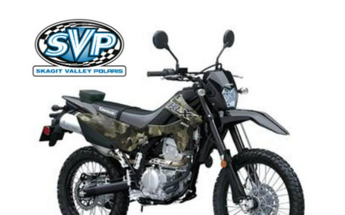 2026 Kawasaki KLX®300 Cypher Camo Beige