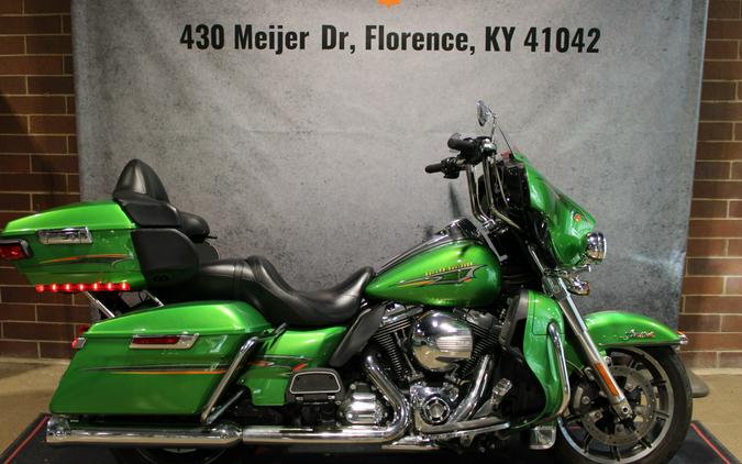 2015 Harley-Davidson® Ultra Limited Custom Colour Radioactive Green