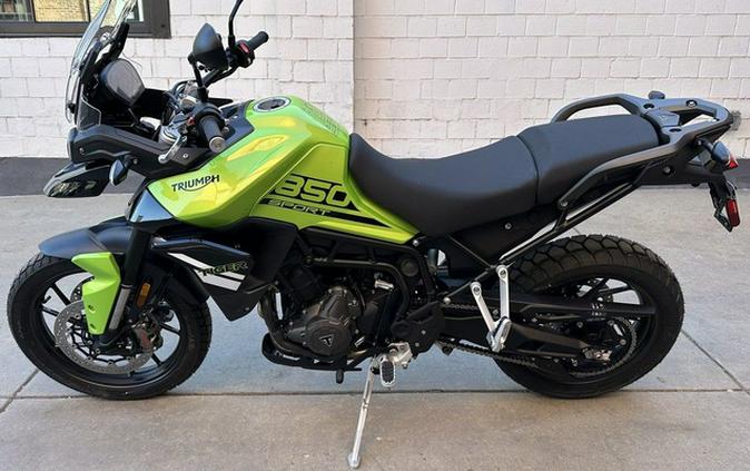 2025 Triumph Tiger 850 Sport Roulette Green Jet Black