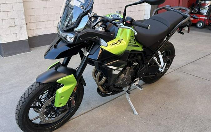 2025 Triumph Tiger 850 Sport Roulette Green Jet Black