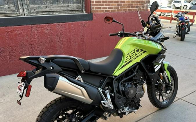 2025 Triumph Tiger 850 Sport Roulette Green Jet Black