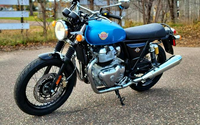 2023 Royal Enfield INT650 Ventura Blue