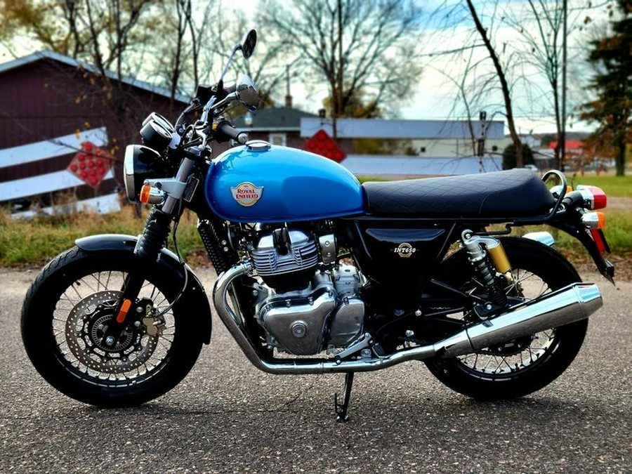 2023 Royal Enfield INT650 Ventura Blue