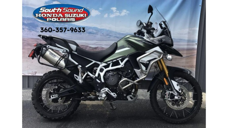 2021 Triumph Tiger 900 Rally Pro Pure White