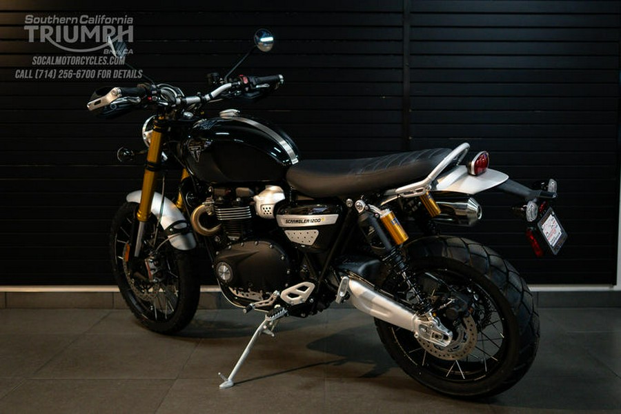 2026 Triumph Scrambler 1200 XE Sapphire black